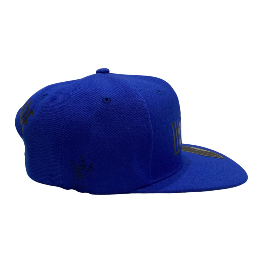 WestSideLA Solid Blue Snapback