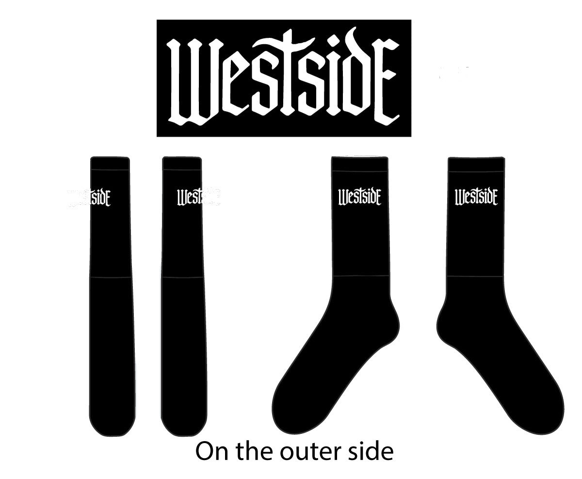 Westside Long Socks (BLACK)